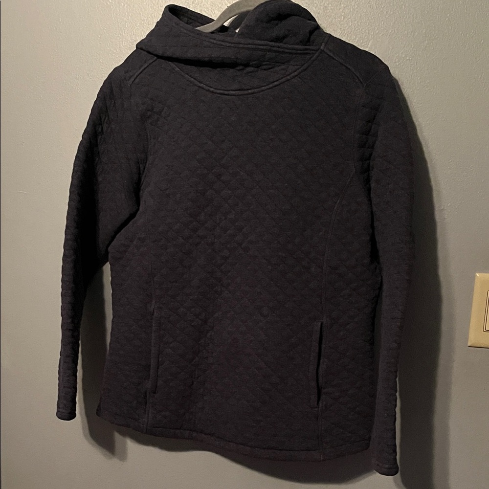 Duluth Trading Company-Women’s Navy blue Quilted Sweater